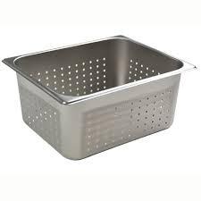 STEAMTABLE PAN HALF SIZE PERFORATED 6"DEEP